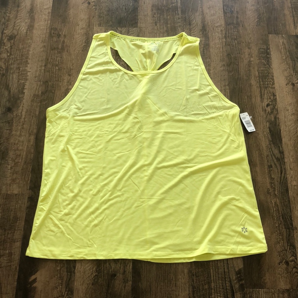 NWT! Nine West Active twist racer back tank